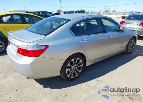 2015 Honda Accord Sport from USA, damaged, VIN 1HGCR2F55FA046154